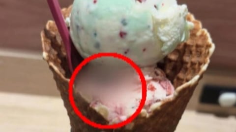 31冰淇淋食安疑慮！冰淇淋內驚見蟲腳　網友怒發文：不只一隻