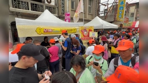 星城online挺媽祖進香　遊戲角色登藝閣車驚喜現身