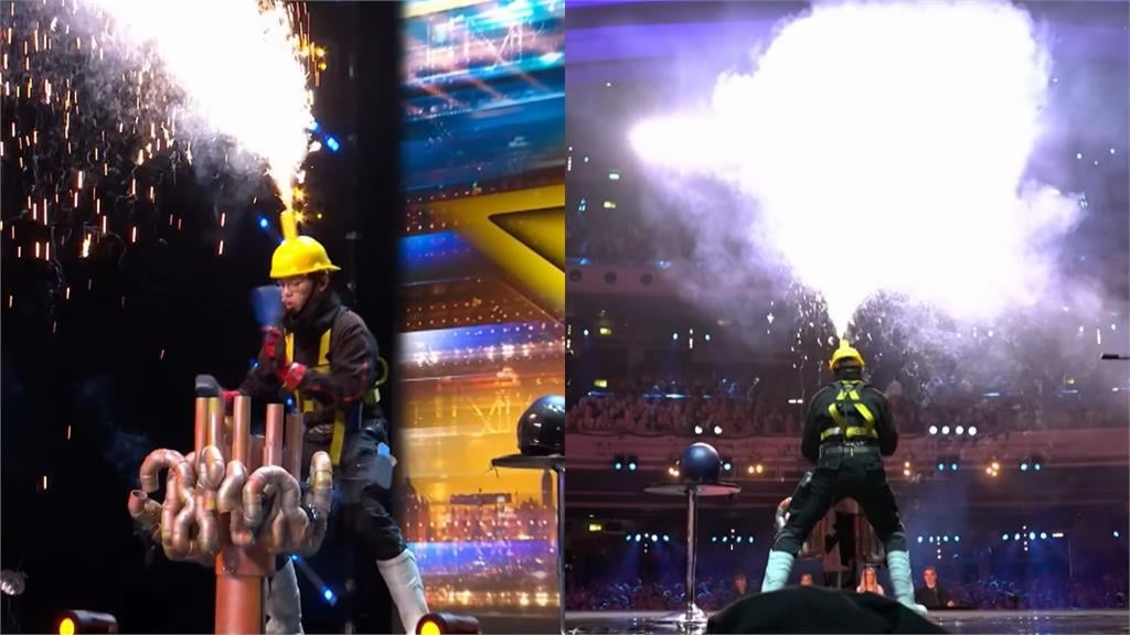 英達人秀「台灣人頭遭火焰吞噬」秒暴紅！網見他「全身配備太台」笑瘋：必須給過