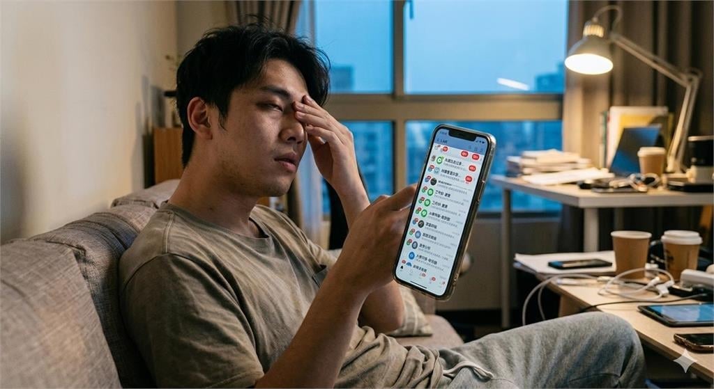 LINE訊息99+要小心！醫曝身體恐出現「4大警訊」：群組越多腦袋越危害