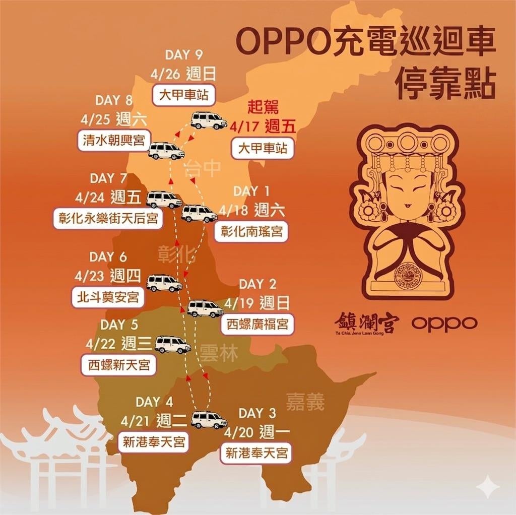 媽祖到哪了？大甲媽遶境即時定位神器必收！「10件事」千萬別做當心冒犯神明