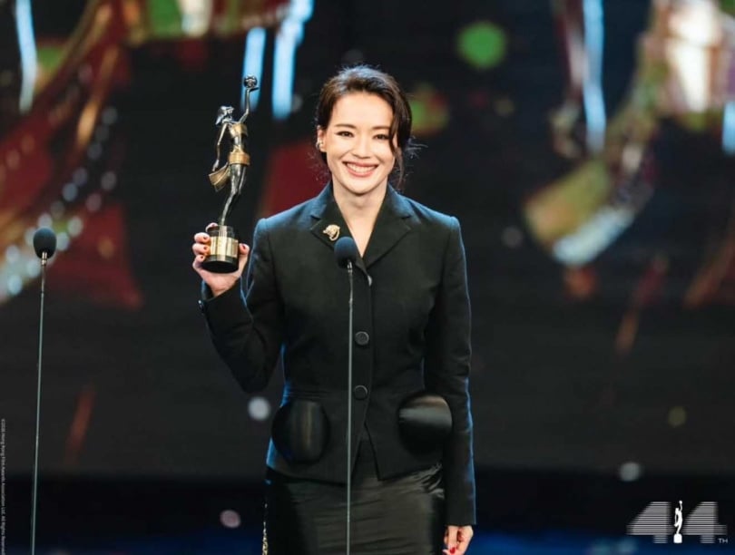 舒淇以《女孩》拿下新晉導演獎。（圖／翻攝金像獎IG）