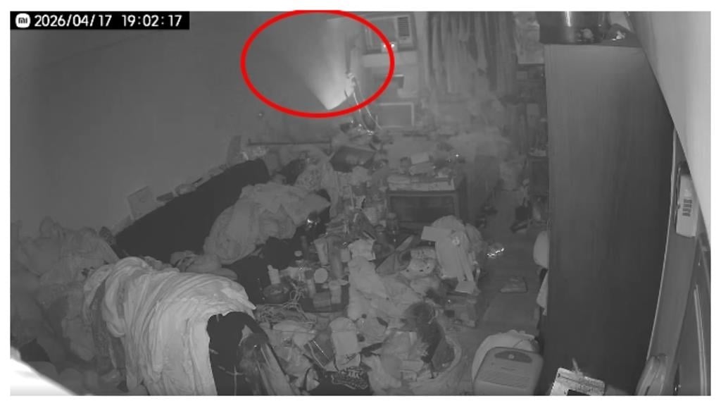 他房間錄到「詭異白光、白霧」...9秒靈異片曝！網見1物秒歪樓