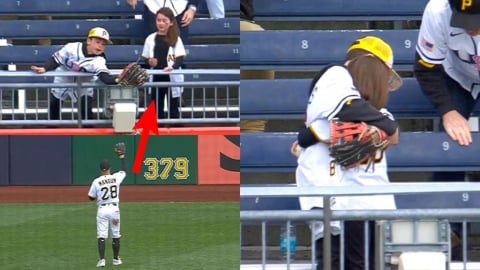 MLB(影)／這日常送球暖哭幾十萬人！海盜新同學讓小兄妹「感動擁抱」故事超溫馨