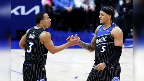 NBA(影)／東區霸主活塞意外爆冷！季後賽首戰主場不敵老八魔術