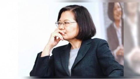 白沙屯媽祖進香回宮　蔡英文清晨同行：記得彼此扶持，台灣就能向前