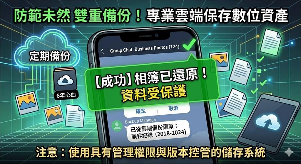 LINE相簿不佔手機容量！網友「1鍵刪除」老闆6年心血毀於一旦