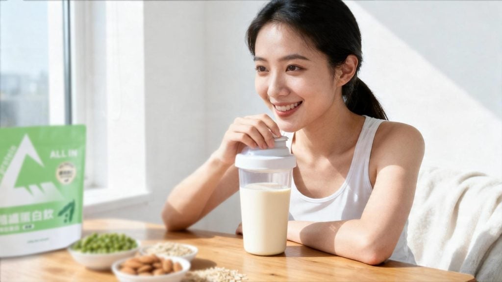 植物蛋白飲怎麼挑？豌豆蛋白補充與口感選擇一次看