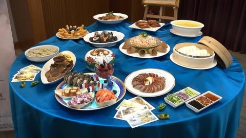 肥厚鮑魚、鮮甜蝦子四道海味　模擬法軍大砲擊「四艦連發」