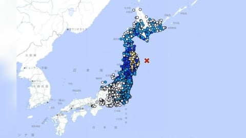 日本青森強震規模上修7.7　觀光署急查台灣旅客狀況