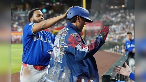 MLB(影)／開局直接打爆小蛇！藍鳥前8棒全上壘猛灌8分　一局搞定整場比賽