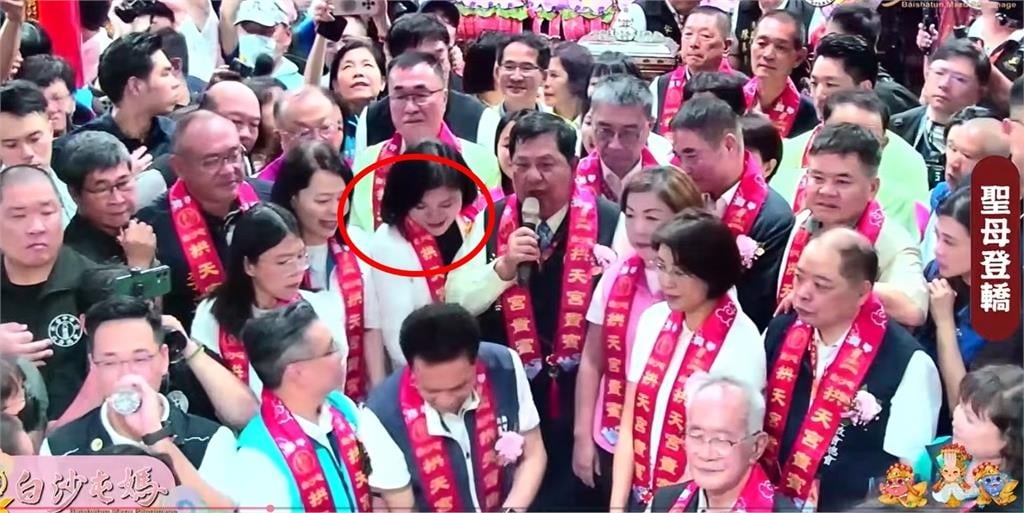 張麗善白沙屯進香「疑出手喬位置」！遭轟致詞拖太久「起駕錯過吉時」主委還原真相