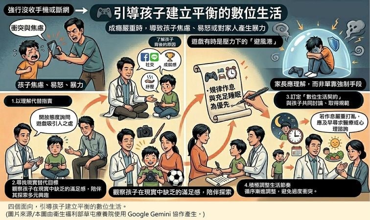 遊戲成癮怎麼辦？醫籲：理解孩子心理需求勝過強行沒收