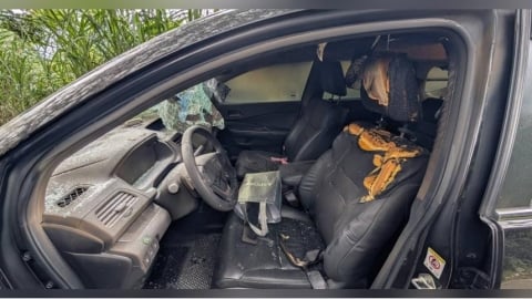 快訊／北市陽明山馬槽橋汽車突竄火苗　女多處3度燒燙傷急送醫