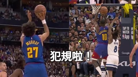 NBA(影)／兩分鐘三個四分打？金塊開局嚇傻灰狼　季後賽G2仍遭狼群扳平戰局