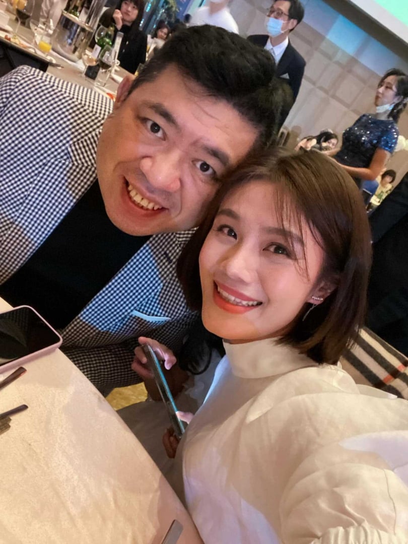 NONO出事後，屢次被傳與朱海君離婚。（圖／翻攝自朱海君臉書）