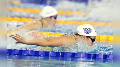 全中運／賽前超特別舒壓法「哭了再上」！台南市新豐高中洪渝姍高女組100蝶奪金