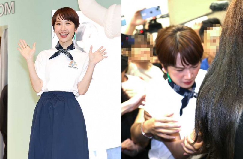 Lulu2024年為了閃媒體現場險爆發衝突。（圖／報系資料照）