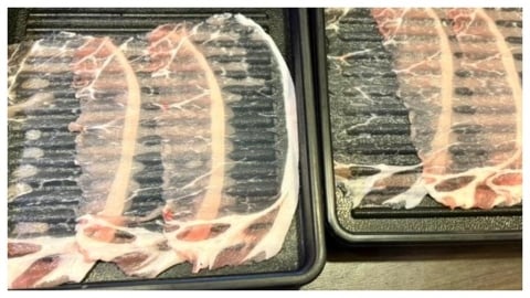 日連鎖火鍋豬肉片「薄如保鮮膜」更透出盤底花紋...驚呆2820萬人！