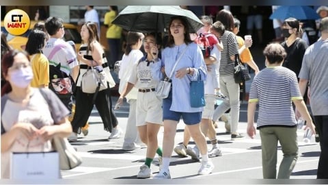 今高溫炎熱飆36度！　明起鋒面雨到連下3天