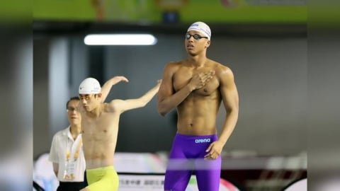 全中運／台美混血小將吳兆騏破「蝶王」王冠閎紀錄！瘦身11公斤戒薯條奪50蝶金牌