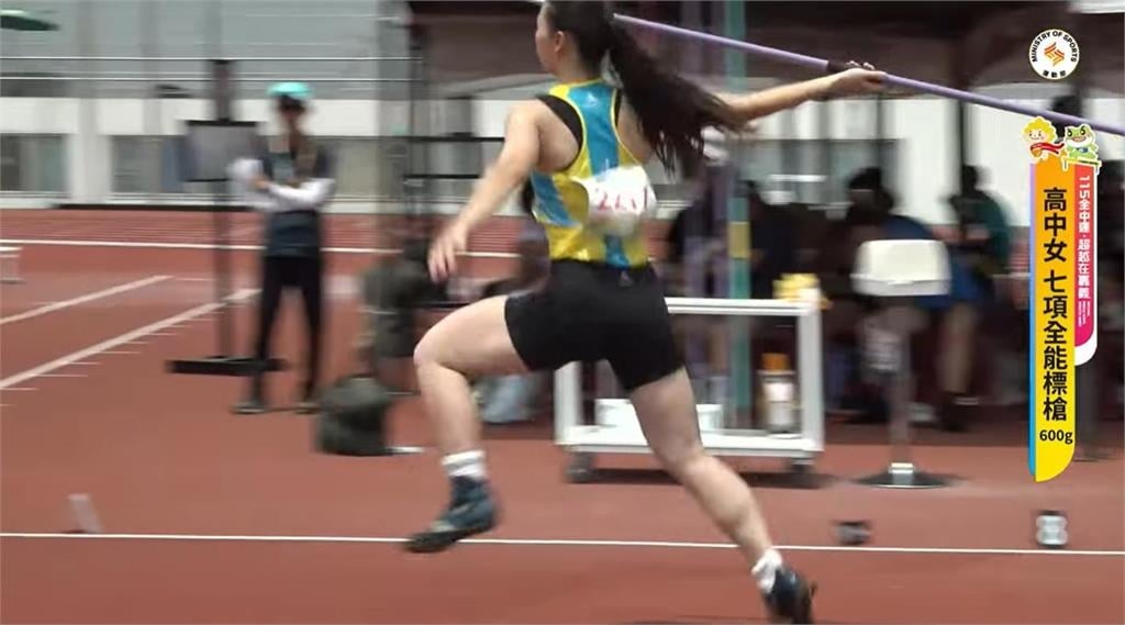 全中運(影)／「全能美少女」林沛萱完成高女七項三連霸！還要力拚亞運資格