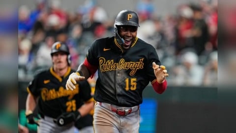 MLB(影)／本季最猛全壘打出爐！海盜強棒克魯茲擊球初速達188公里