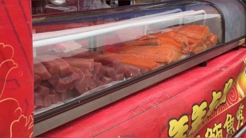 媽祖怕你餓！大甲媽遶境點心超彭湃　茶葉蛋、生魚片、越南春捲