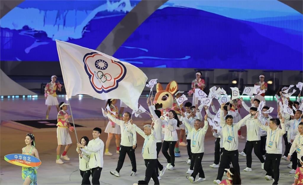 綜合／亞沙運開幕典禮台灣隊第40順位進場！代表團共68人出席參與10種賽事項目