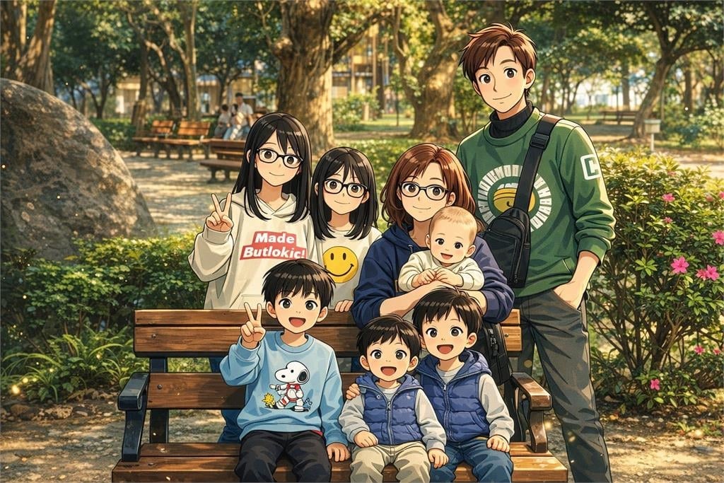 AI修圖出現靈異現象？疑「早逝兒現身」全家福...全網流淚：他一直都在