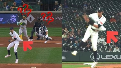 MLB(影)／「天衣無縫」棒球消失術！投手巧攔173公里強襲球　最後結果全場傻眼