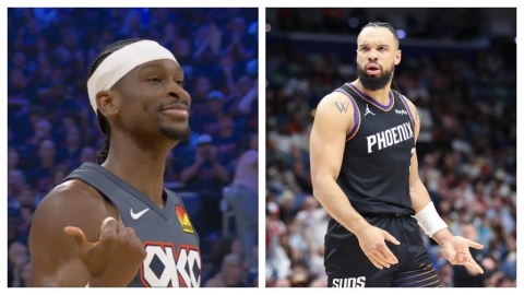 NBA(影)/超級嘲諷!SGA單吃惡漢狄龍秀「神秘微笑」被捕捉全主場嗨翻