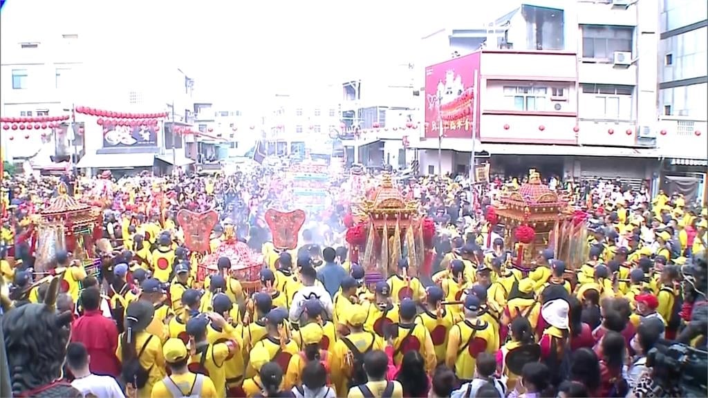 百年罕見雙媽會! 台中梧棲"大庄媽"盛大起駕 北港媽攜手同行