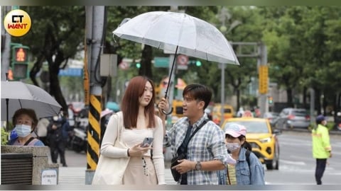 入夜雨勢趨緩！明起轉晴熱　下週三又有鋒面報到