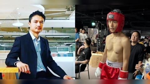 格鬥(影)／從百億企業統帥到擂台鬥士！50歲陳德仁跨級對決26歲全面引爆格鬥魂