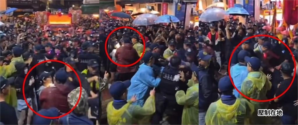 大甲媽回鑾「正妹遭警壓制」！腦袋撞地畫面曝光…她怒嗆：我看起來會攻擊警察嗎