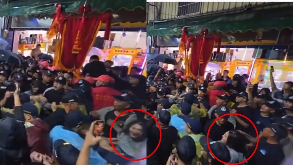 大甲媽回鑾「正妹遭警壓制」！腦袋撞地畫面曝光…她怒嗆：我看起來會攻擊警察嗎