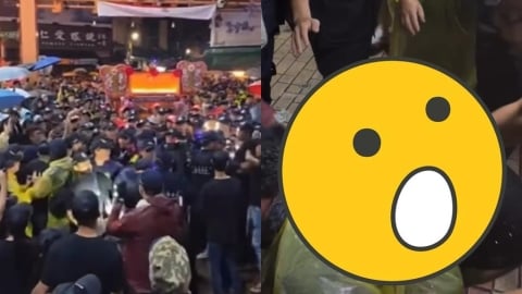 大甲媽回鑾「正妹遭警壓制」！腦袋撞地畫面曝光…她怒嗆：我看起來會攻擊警察嗎