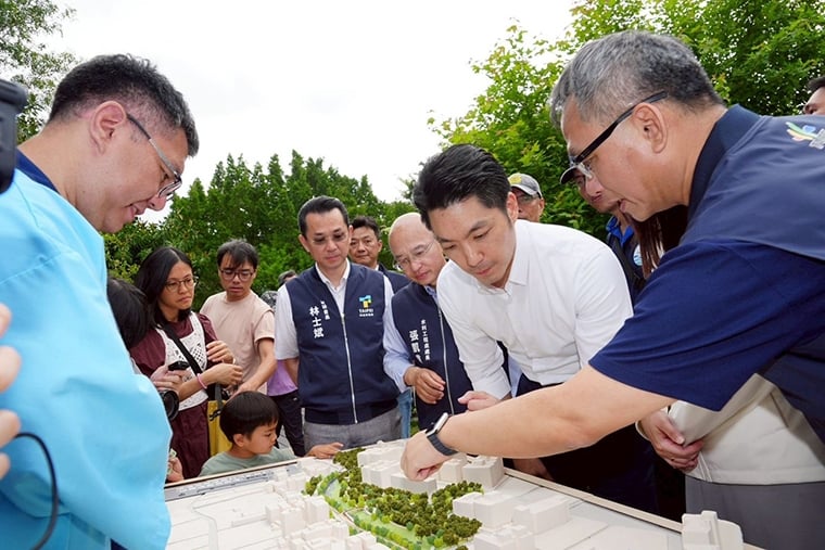 北市府都更還地於河！ 蔣萬安：見證北投母親之河重生