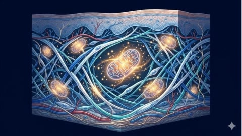 皮膚老化不只表面問題：粒線體能量與膠原蛋白流失的關聯解析