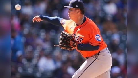 MLB(影)／鄧愷威是否要調回先發？先發傷兵累累牛棚又爛的太空人面臨兩難