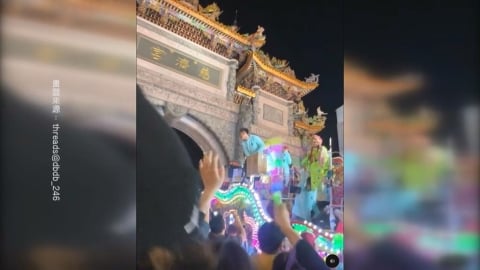 學甲"上白礁"萬人朝聖! 結緣品赫見"電扇.音響"信眾瘋搶