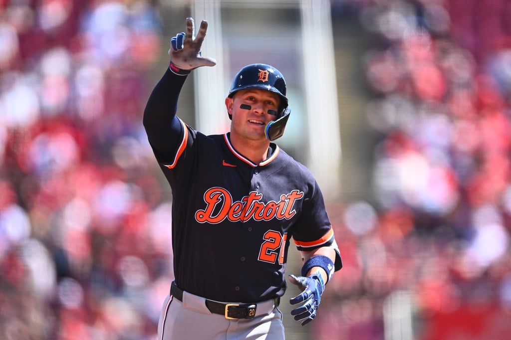 MLB(影) ／李灝宇全壘打帶動老虎攻勢！前選秀狀元隨後連5場開轟平隊史紀錄