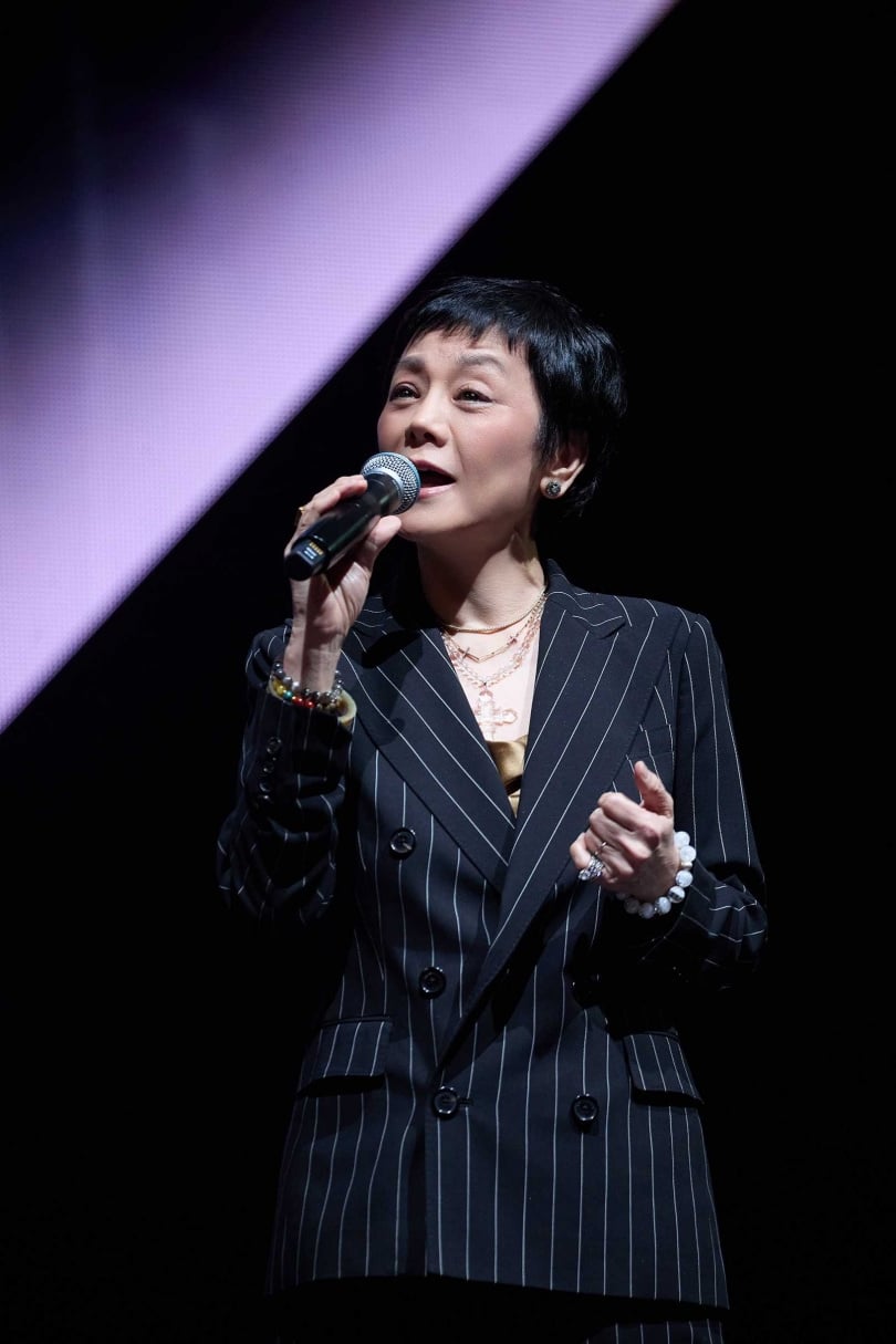 張艾嘉特別飛回台灣擔任活動引言人。（圖／上引娛樂提供）