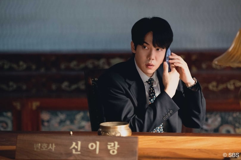 劉演錫在《神與律師事務所》演技炸裂。（圖／Hami Video提供）