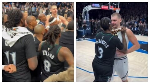 NBA(影) ／金塊灰狼大亂鬥懲處出爐！約基奇挑起衝突遭聯盟重罰「破百萬」罰款