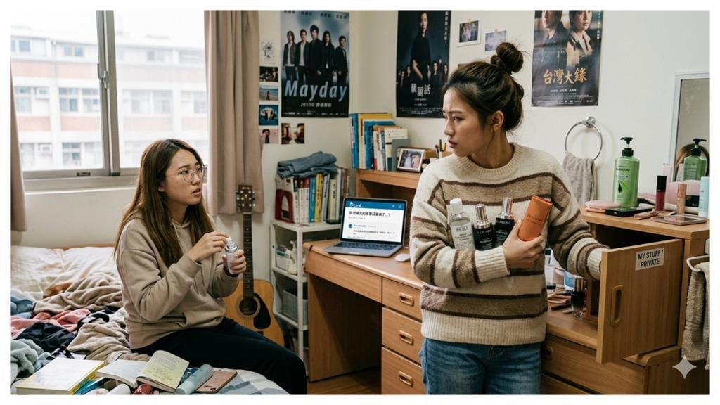 室友大方喊「想用就拿」！正妹「照做」室友承諾遭網嗆：邊界感在哪！