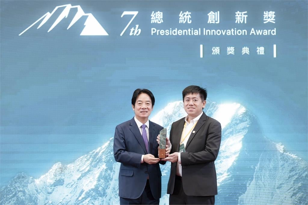 總統親頒「總統創新獎」！五大領域菁英出線　臺灣創新實力一次爆發