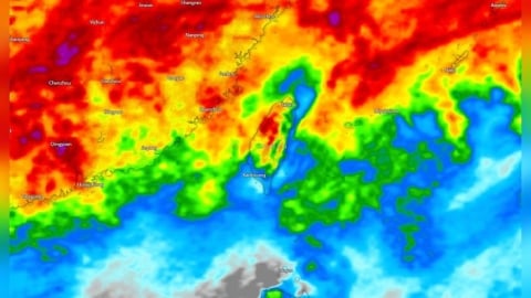 五一連假天氣出爐！下波鋒面「一片橘紅」全台迎大雷雨　留意氣溫起伏劇烈