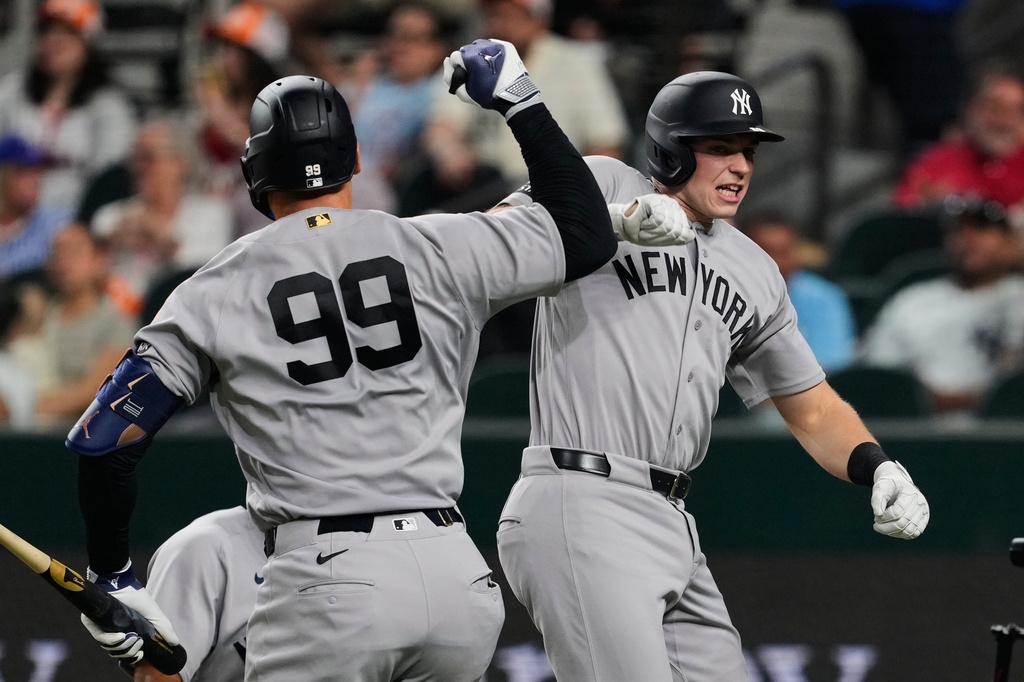 MLB(影)/「ALL RICE」!法官、米飯哥背靠背炸裂寫紀錄!洋基轟退遊騎兵